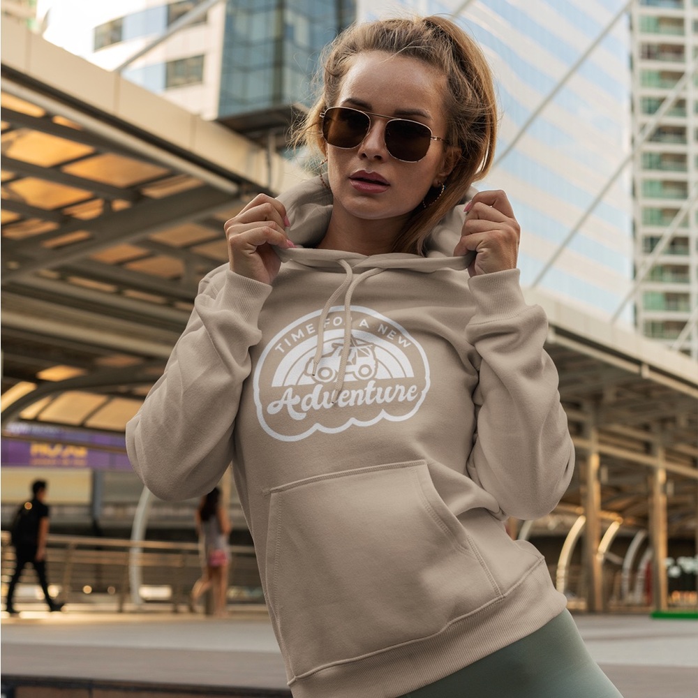 Time For A New Adventure - Hoodie Sweatshirt